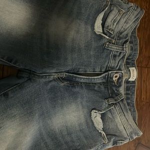 Light blue denim jeans